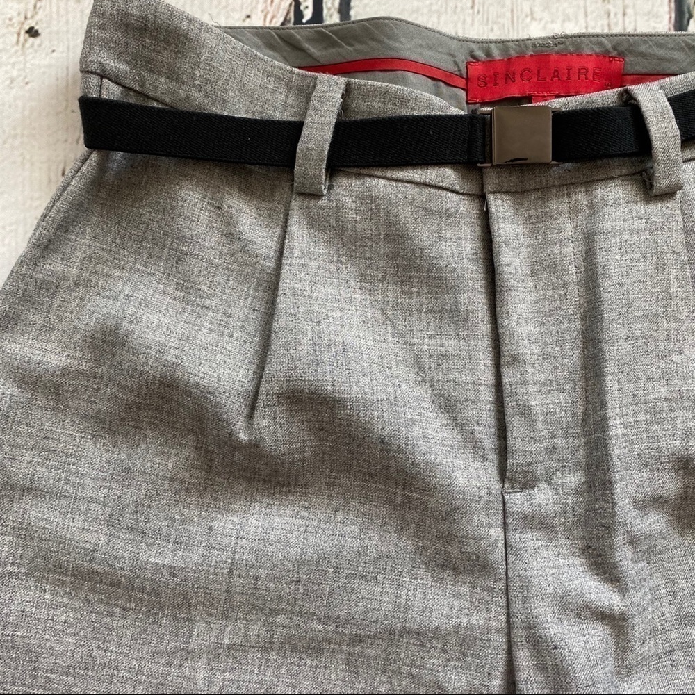 Gray Sinclaire 10 wool ankle trousers